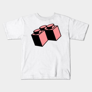 2 x 2 Brick Corner Kids T-Shirt